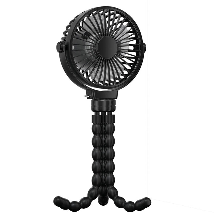 Unisex compact flexible hand and table fan with flexible tripod Stornfield
