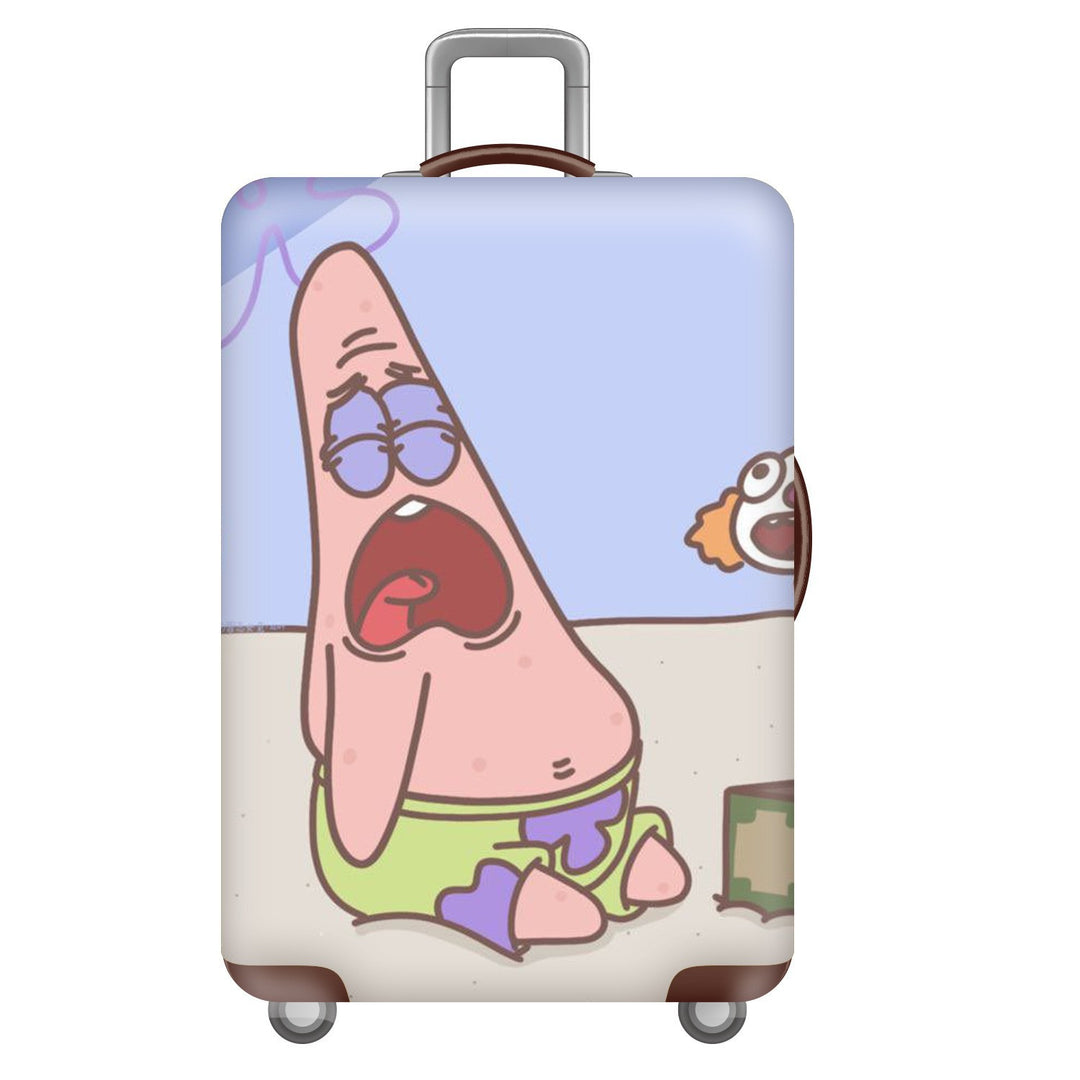 Unisex hard shell suitcase with colorful cartoon design Stornfield