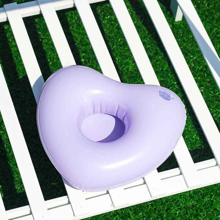 Women Inflatable Swim Ring with Floral Design Stornfield
