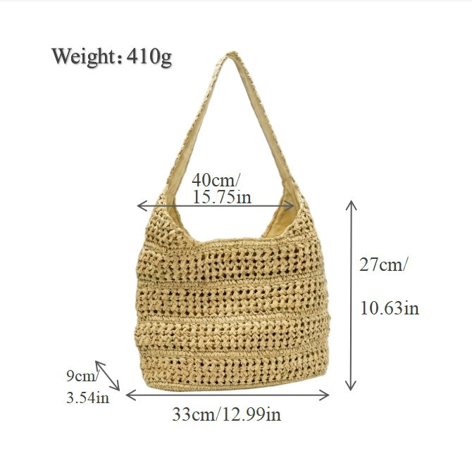 Handmade Macrame Hobo Bag Stornfield