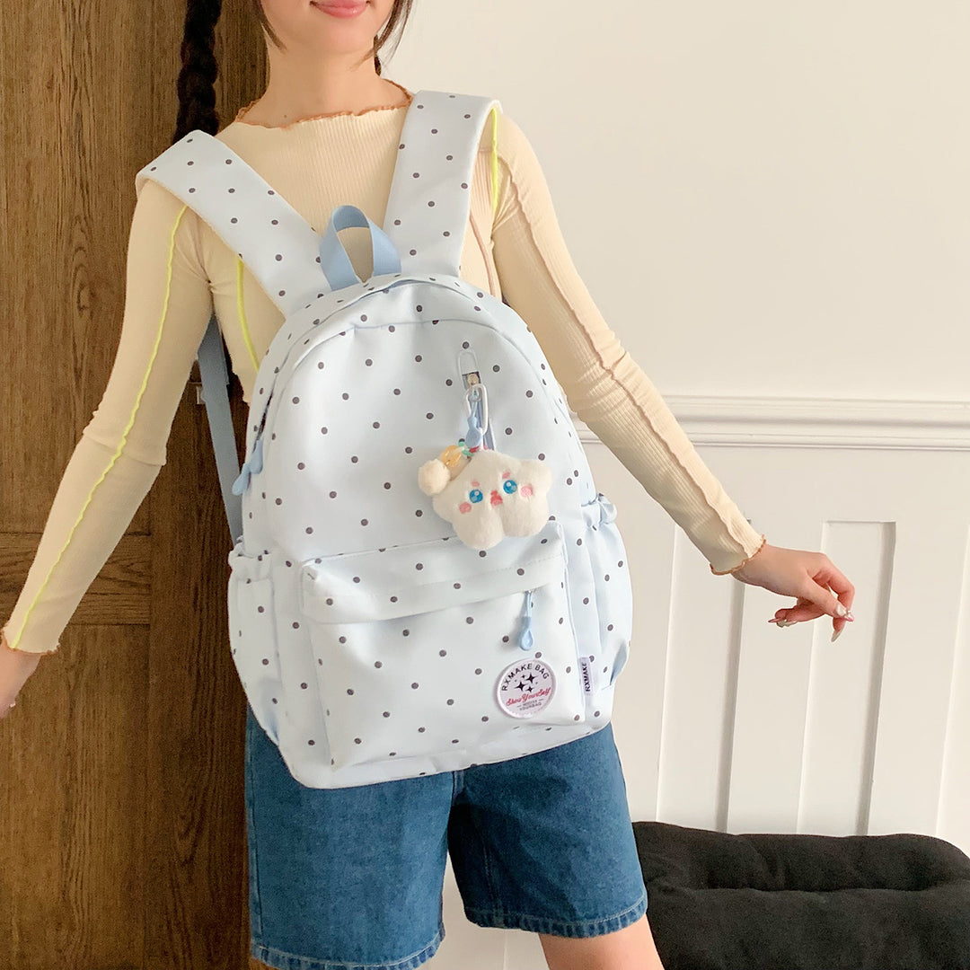 Polka Dot Student Backpack Stornfield