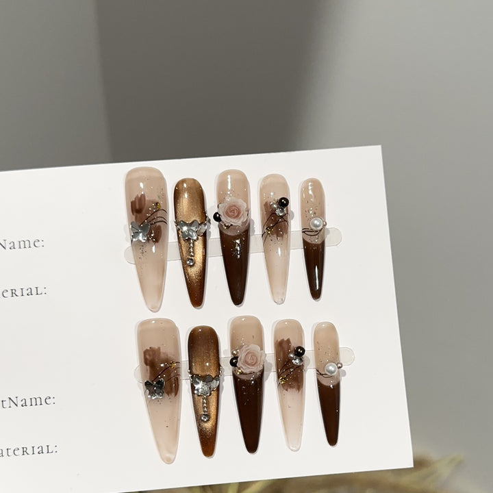 Custom Articulated Press-On Nails