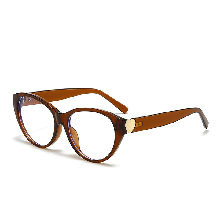 Women Cat-Eye Sunglasses with Heart Design Stornfield