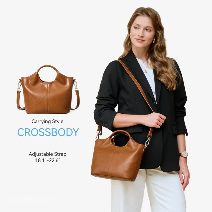 Handcrafted leather bag Stornfield