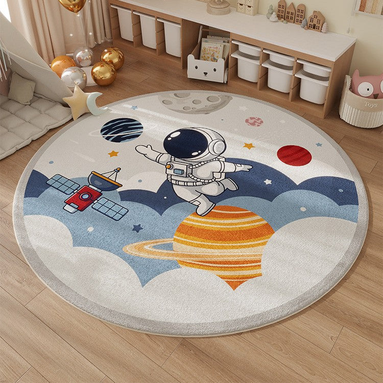 Alphabet-Themed Educational Area Rug for Kids