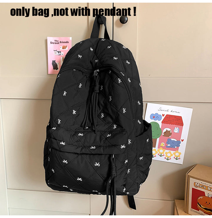 Quilted Casual School Backpack Stornfield