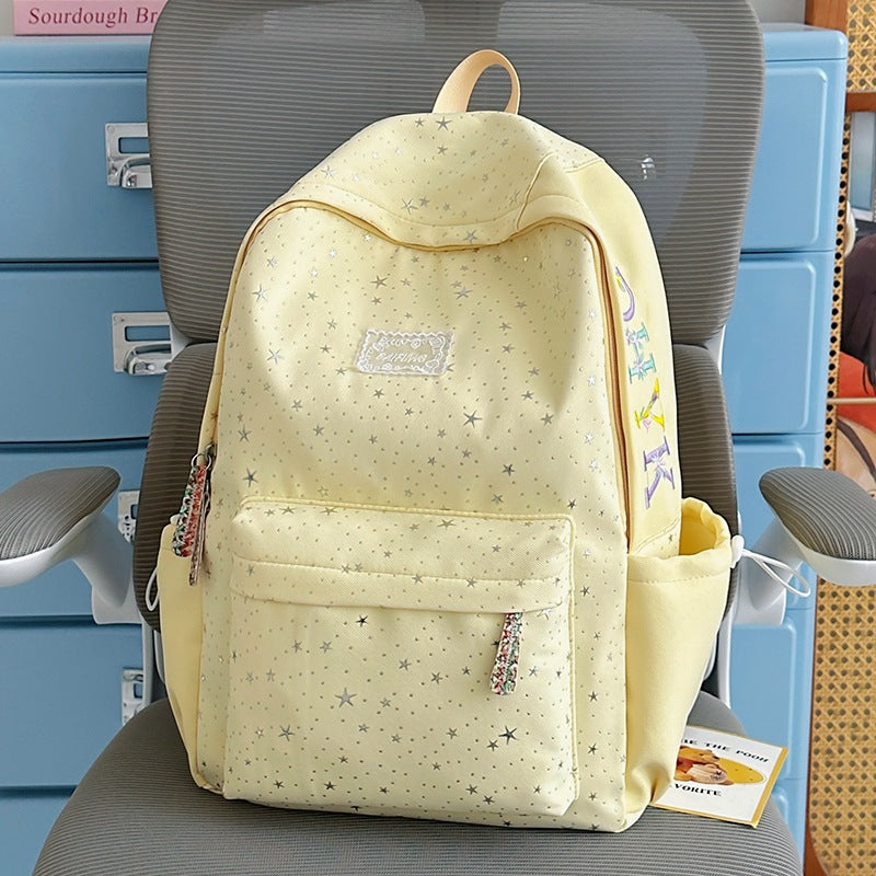 Starry-Themed Casual Backpack Stornfield