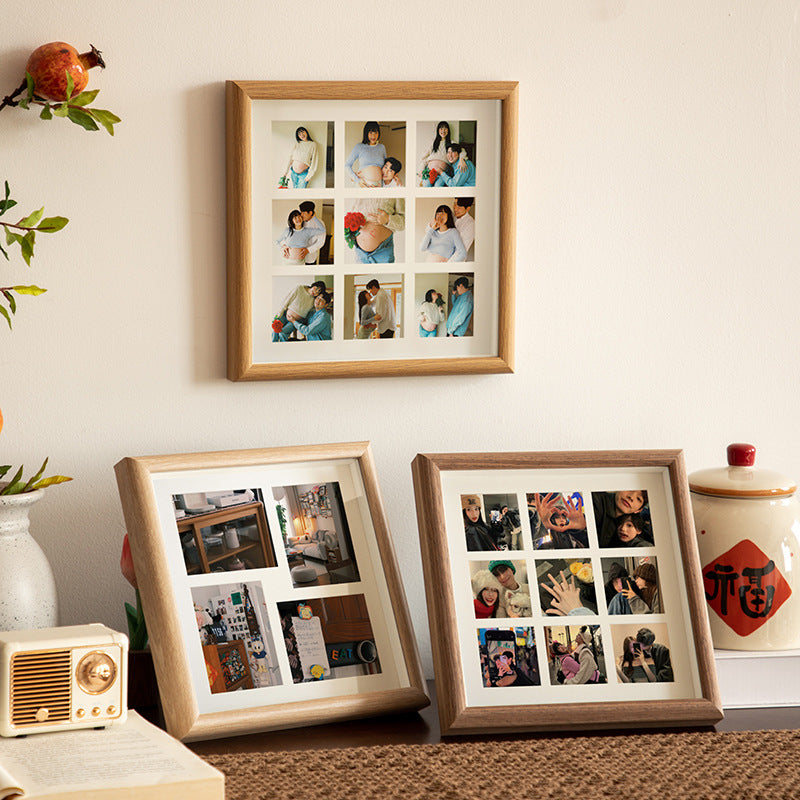 Rustic Multi-Photo Collage Frame