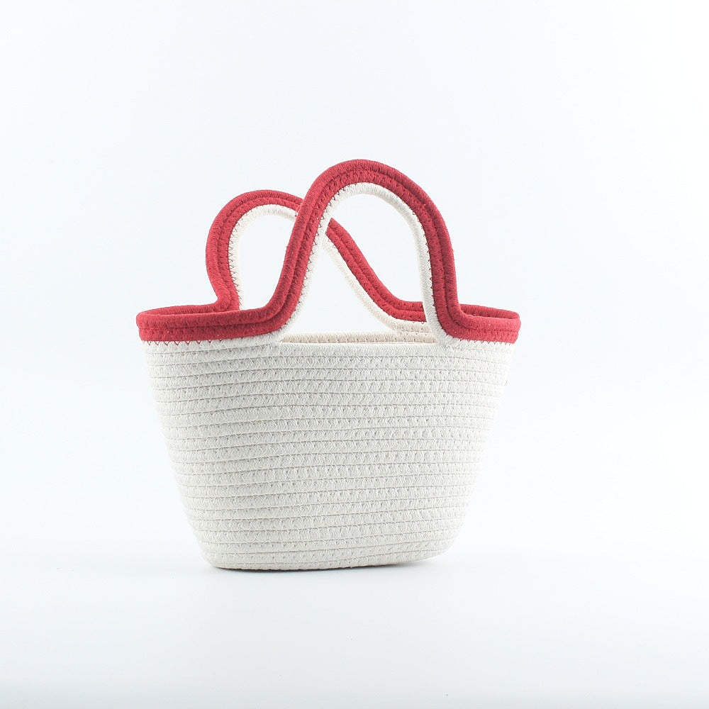 Picnic bag with cheerful fruit pattern Stornfield