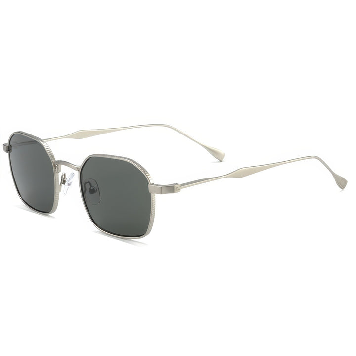 Ladies fashionable sunglasses in elegant square design with high-quality metal frame Stornfield