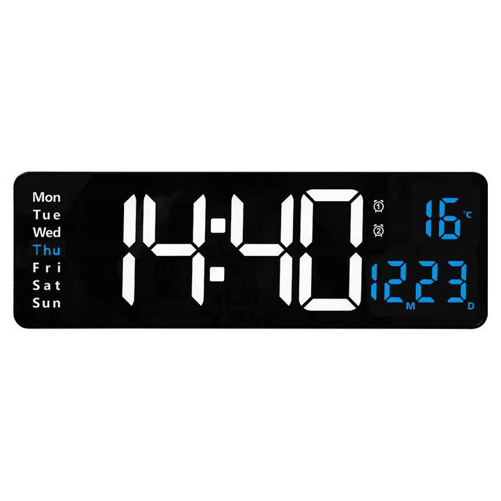Digital wall clock with multifunctional LED display Stornfield
