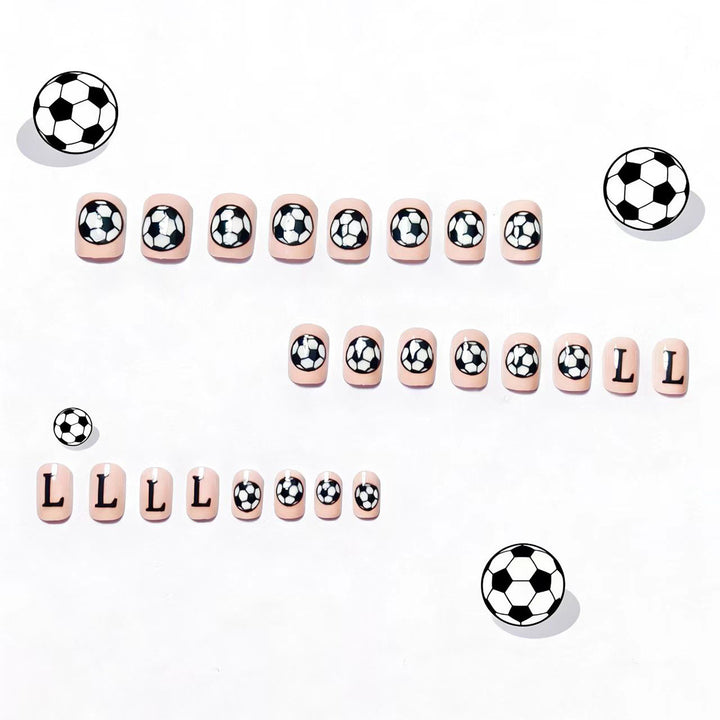 Creative Nail Art with Football Motif Stornfield