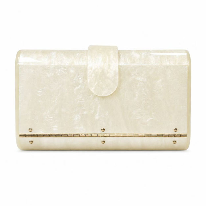 Elegant Shell-Shaped Handbag