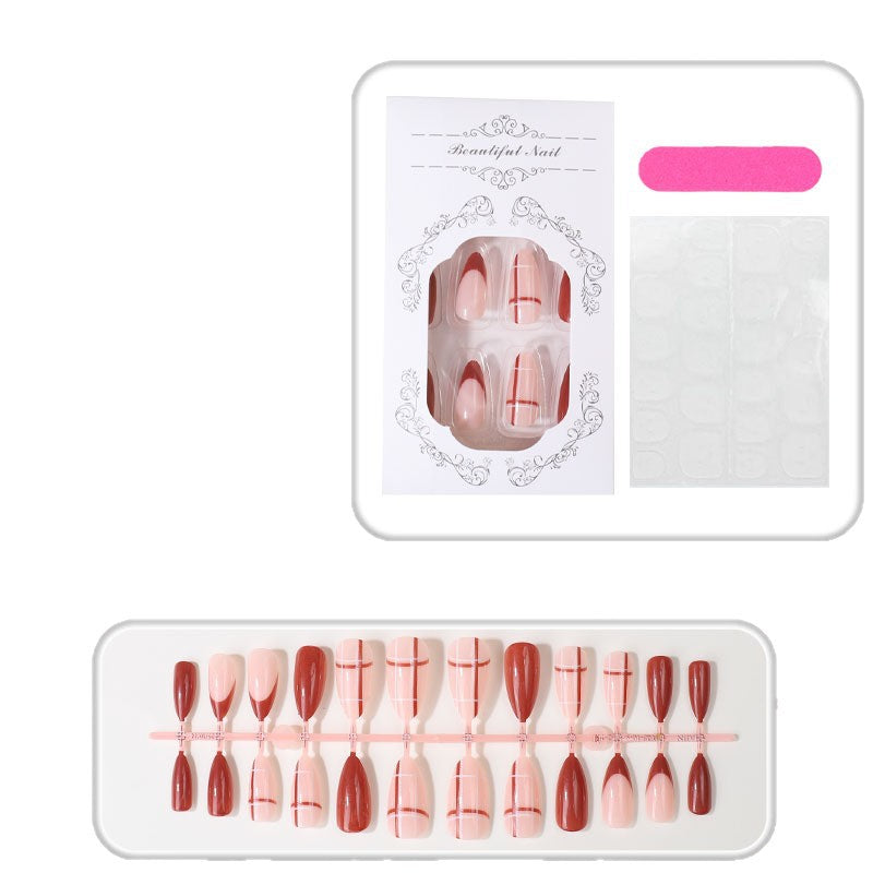Elegant Glossy Nail Tips Set Stornfield