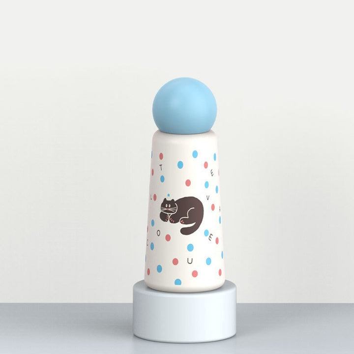 Women's creative water bottle with playful cat design Stornfield