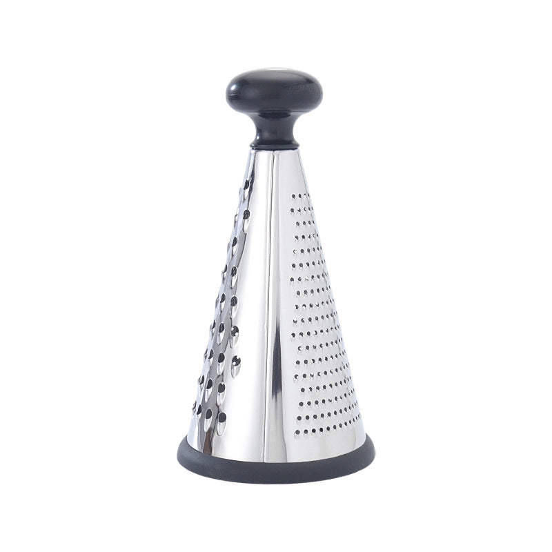 Ergonomic stainless steel kitchen grater with non-slip handle Stornfield