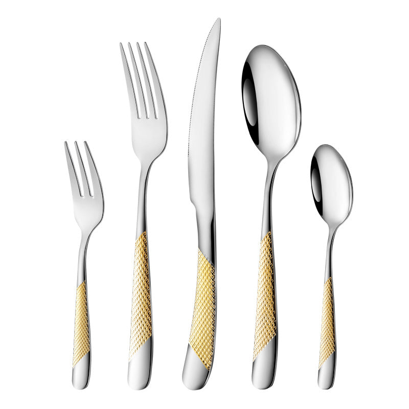 Fine and elegant table knife with non-slip handle Stornfield
