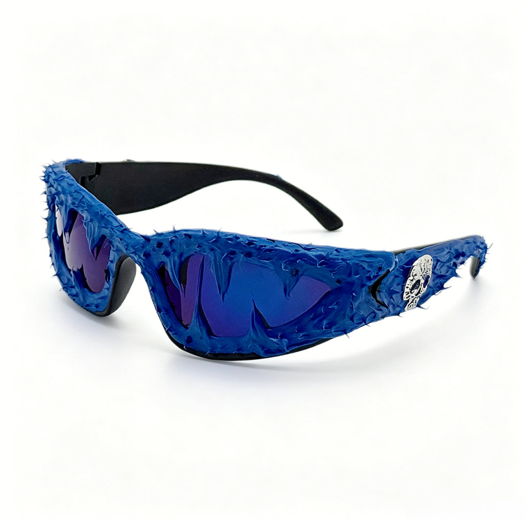 Ladies creative fashion sunglasses with unique spikes and skull design Stornfield