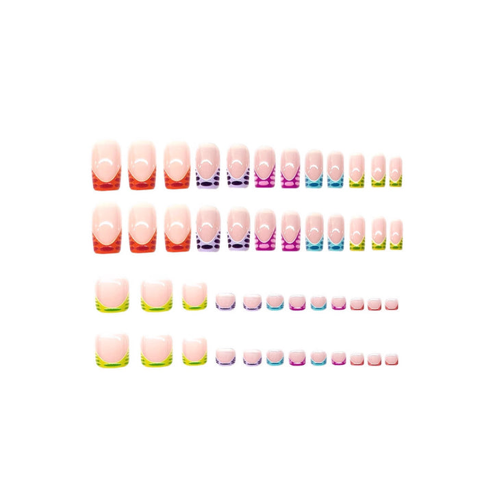 Vibrant Colorful Pedicure Nail Art Stornfield