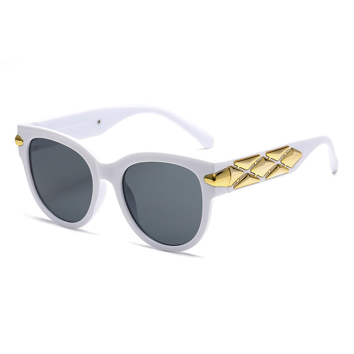 Women's designer sunglasses with innovative, detailed frame Stornfield