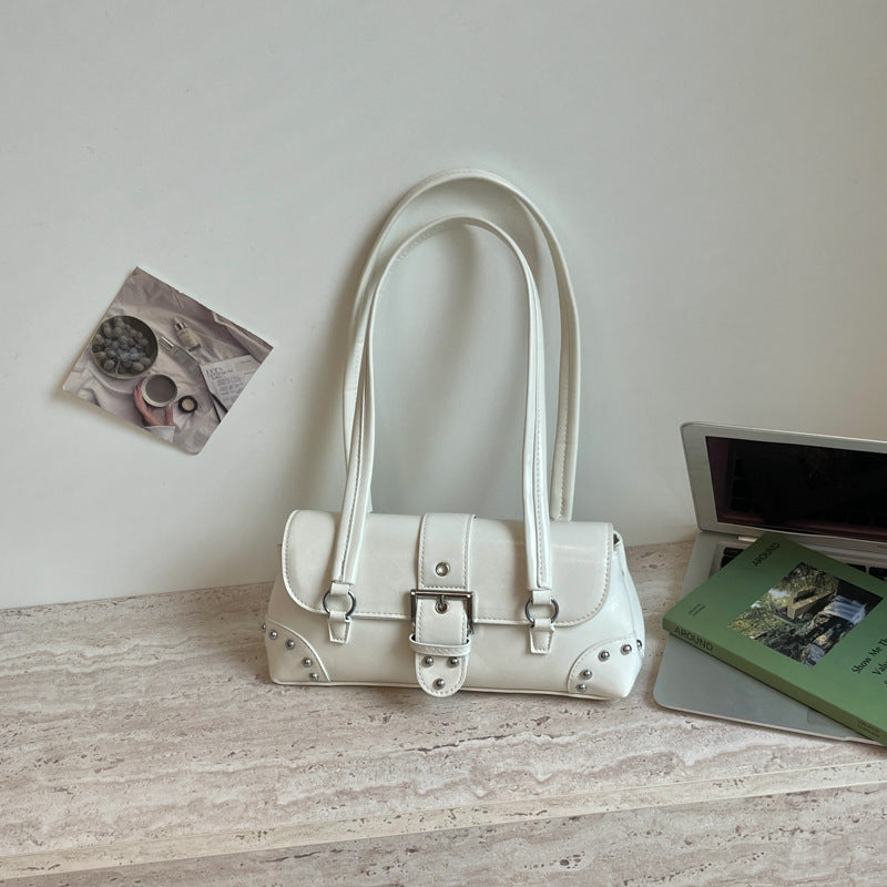 Elegant Buckle Detail Handbag