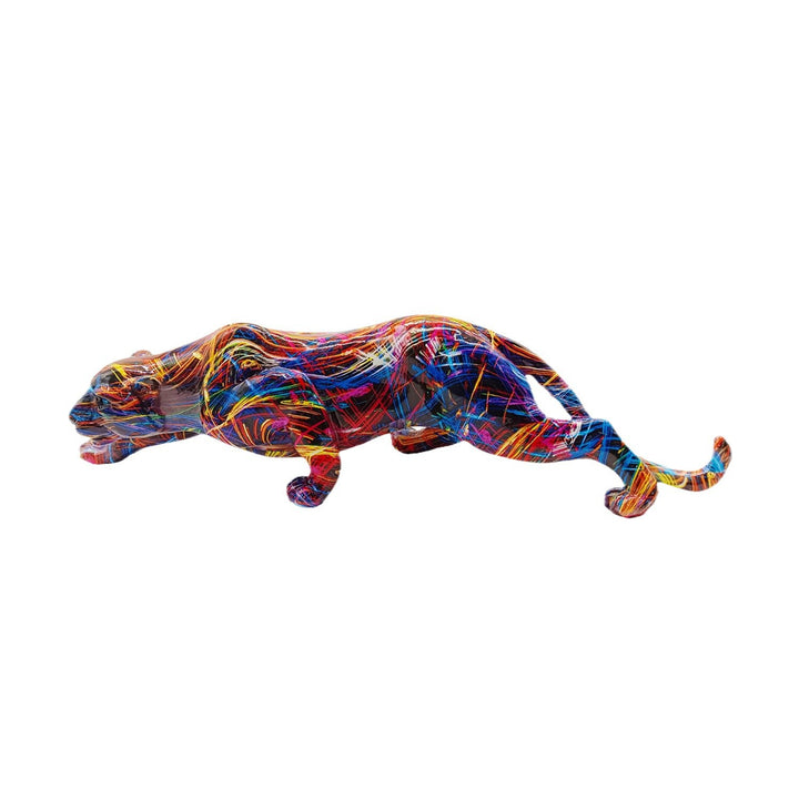 Artful Panther Sculpture Handmade Stornfield