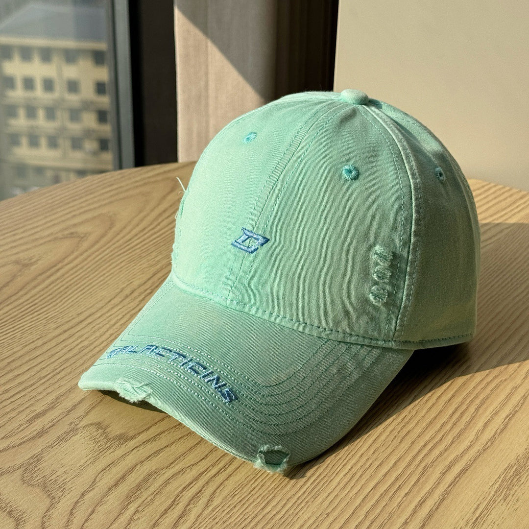 Men's Distressed Denim Baseball Cap Stornfield