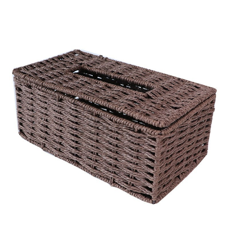 Ladies Storage Basket in Natural Woven Look Stornfield