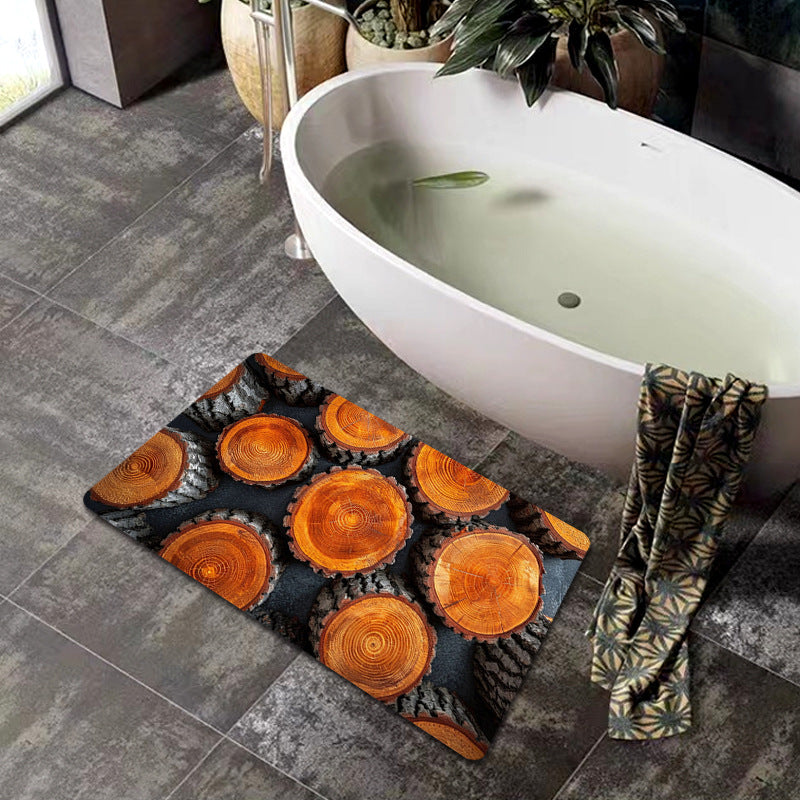 Natural Wood Grain Bath Mat Stornfield