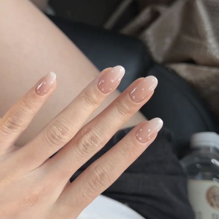 Elegant Ombre Press-On Nails Stornfield