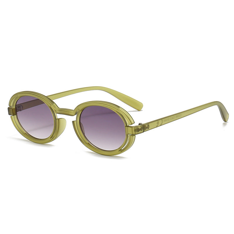 Ladies Round Sunglasses in Modern Retro Style Stornfield