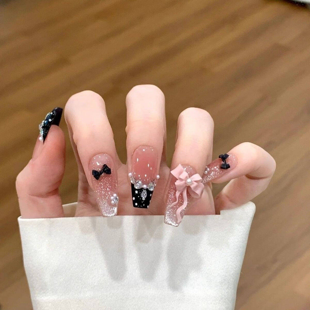 Premium Ocean-Inspired Press-On Nail Extensions Stornfield