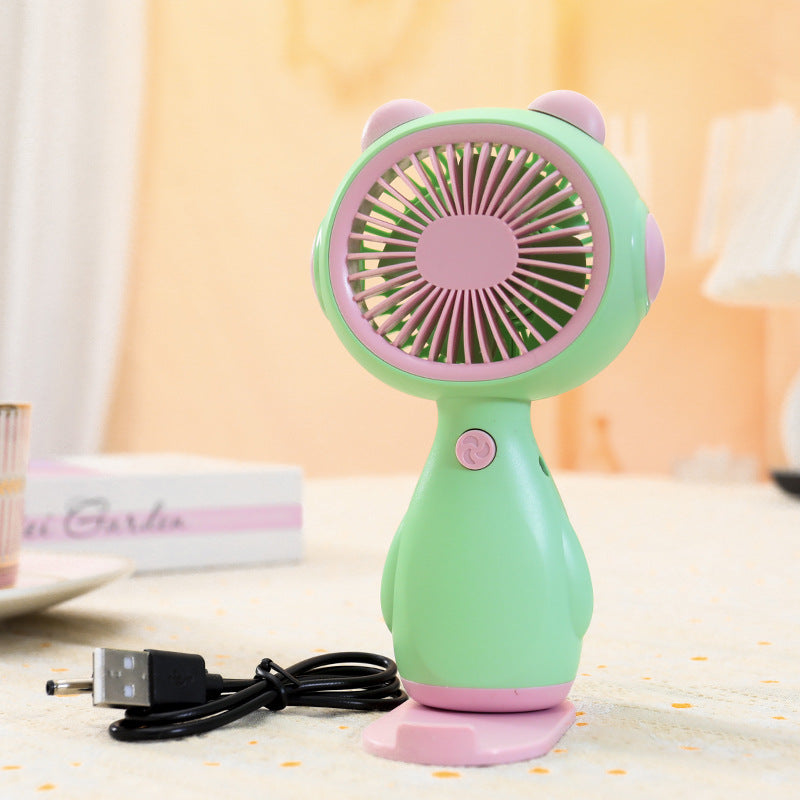 Women Portable Mini-Fan in Cute Animal Design Stornfield