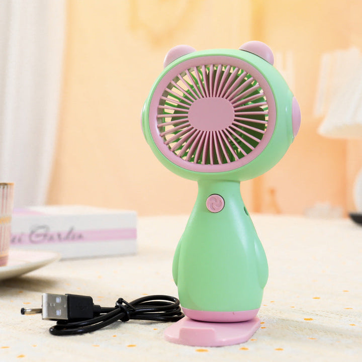 Women Portable Mini-Fan in Cute Animal Design Stornfield