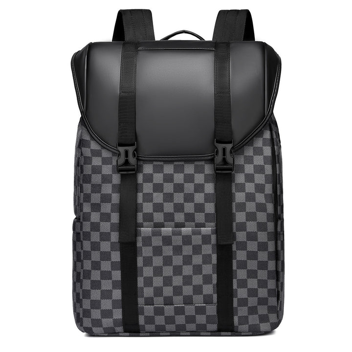 Modern Checkerboard Pattern Backpack