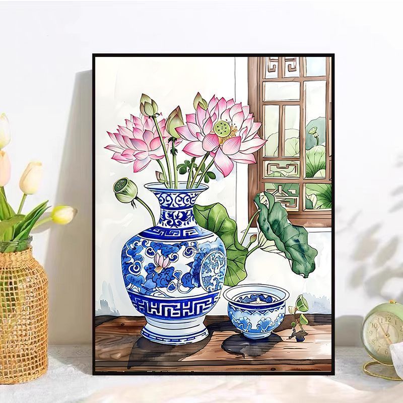 Decorative Floral Canvas Artwork Stornfield
