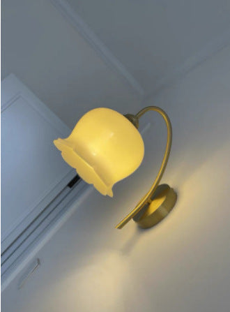Elegant Wall-Mounted Glass Lamp