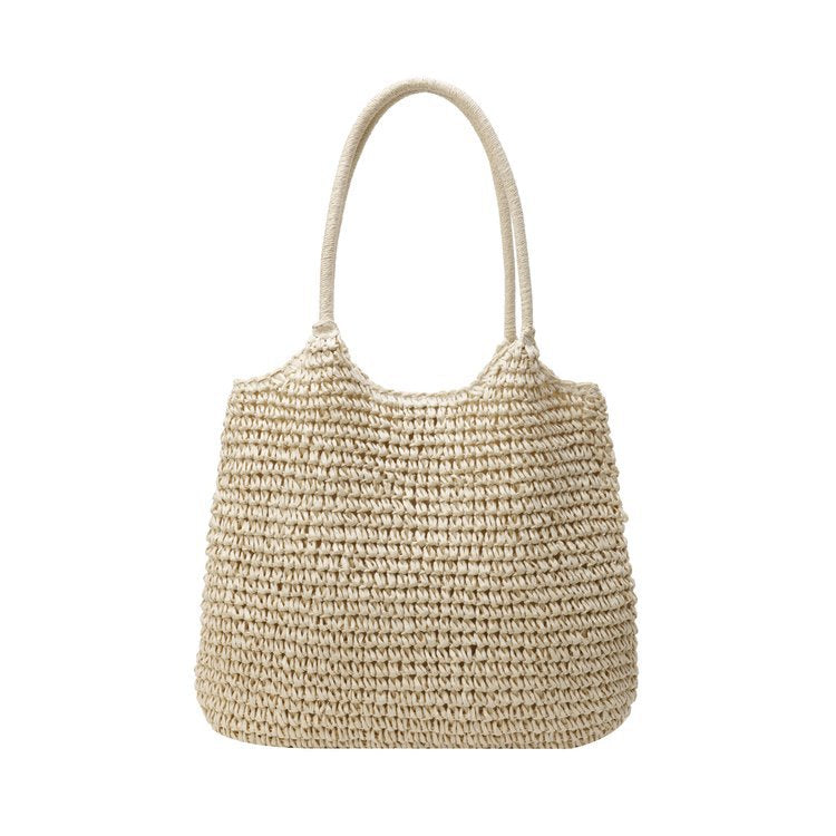 Handbag Made of Handwoven Natural Material with Generous Interior Stornfield