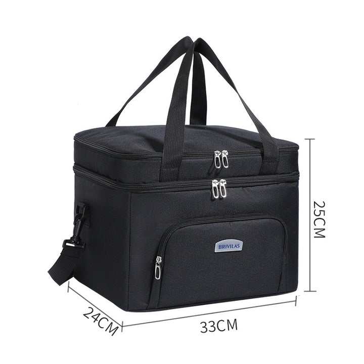 Insulated Multi-Compartment Lunch Carrier Stornfield