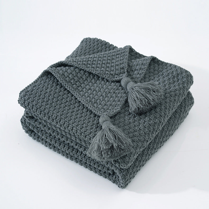 Cozy Woven Throw Blanket Stornfield