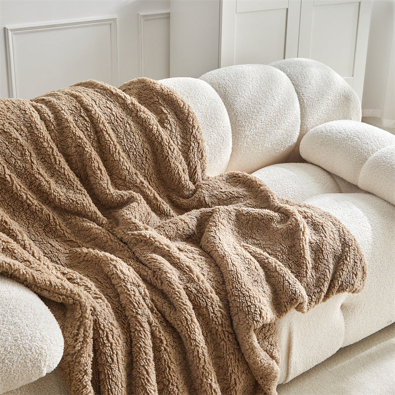 Luxurious Faux Fur Throw Blanket
