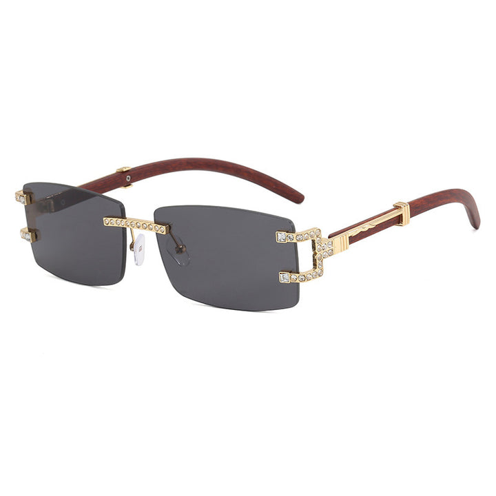 Ladies exclusive sunglasses in elegant design with rhinestone accents Stornfield