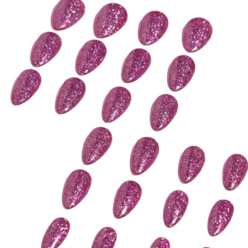 Glittering Stiletto Press-On Nail Tips Stornfield