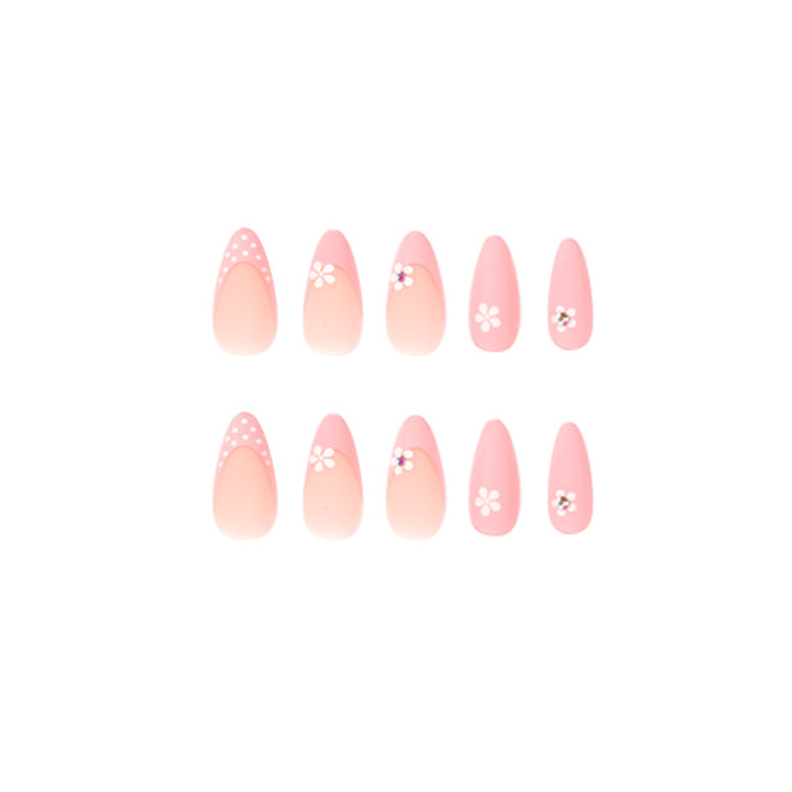 Elegant artificial nails in modern stiletto design Stornfield