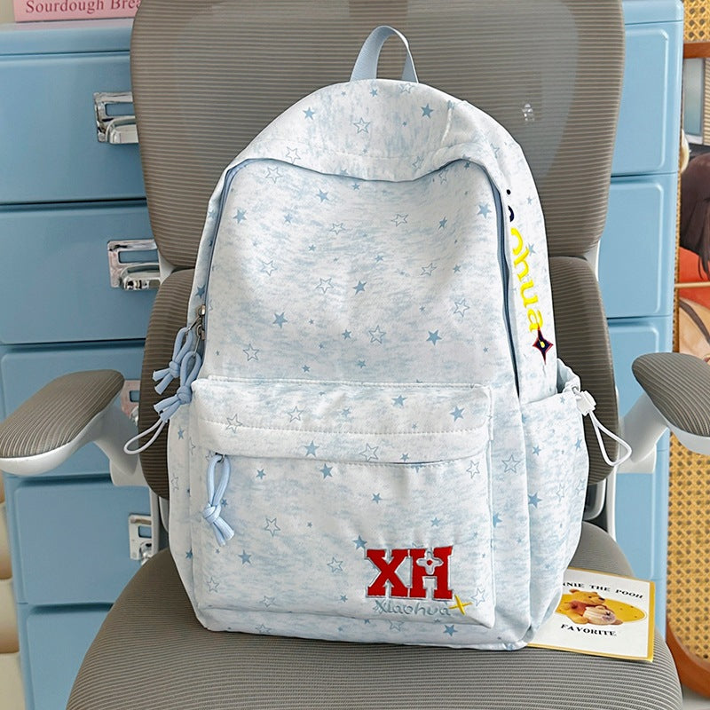 Casual Star-Embellished Backpack Stornfield 1791205546