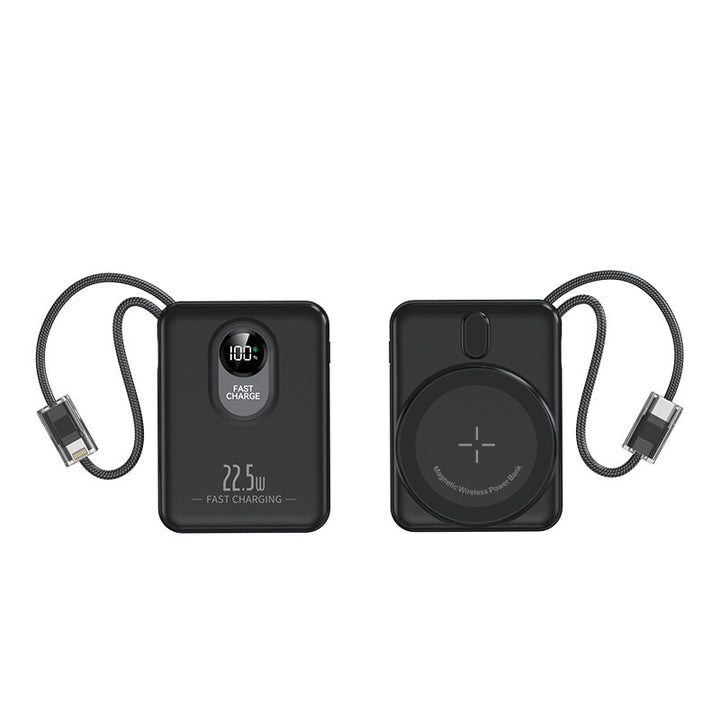 Magnetic Wireless Powerbank with Fast Charging Function and Digital Display Stornfield