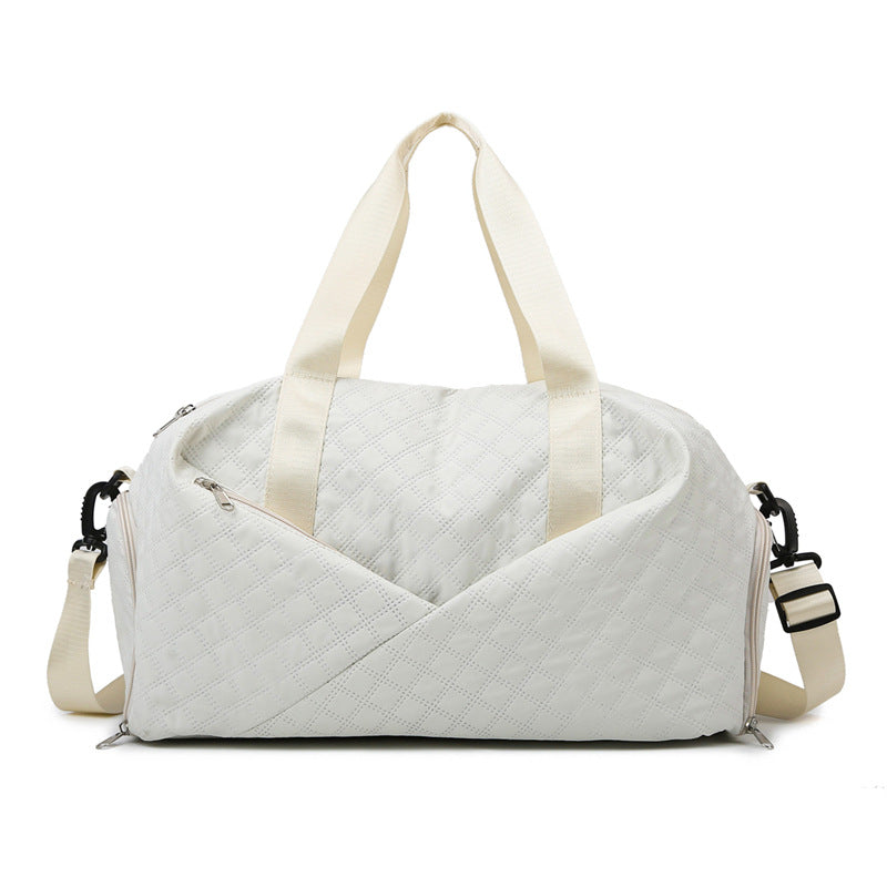 Sporty travel bag with elegant quilted pattern Stornfield