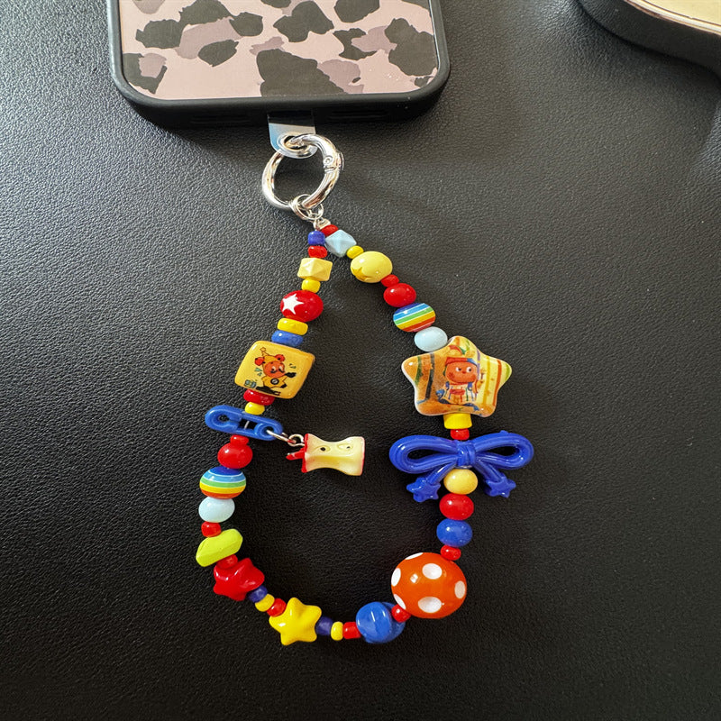 Playful Beaded Keychain Stornfield
