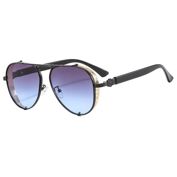 Women's fashionable sunglasses with innovative retro-futuristic design Stornfield