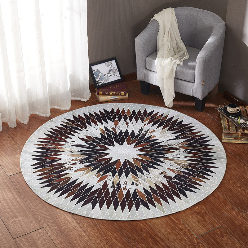 Captain America Shield-Themed Area Rug